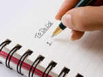 ​Maintain a to-do list