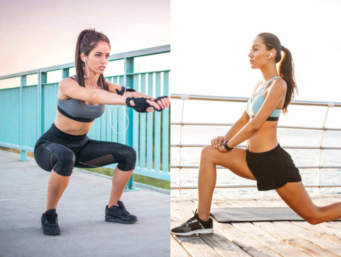 Squats Vs Lunges What S Better For Toning Your Legs The Times Of India