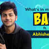 Article image for: What's in my Bag ft. Abhishek Nigam |Exclusive|