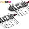 HOMMALY Portable Utensils ware Flatware Set