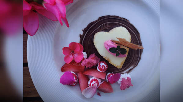 Strawberry Baked Cheesecake by Chef Simran Singh Thapar