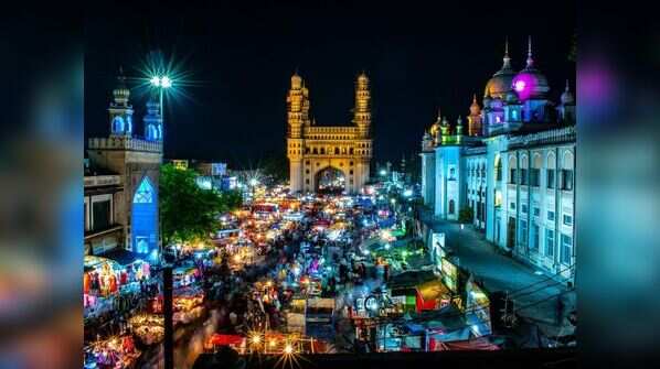 In the Bazaars of Hyderabad