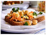 ​Chickpea and carrot sandwich