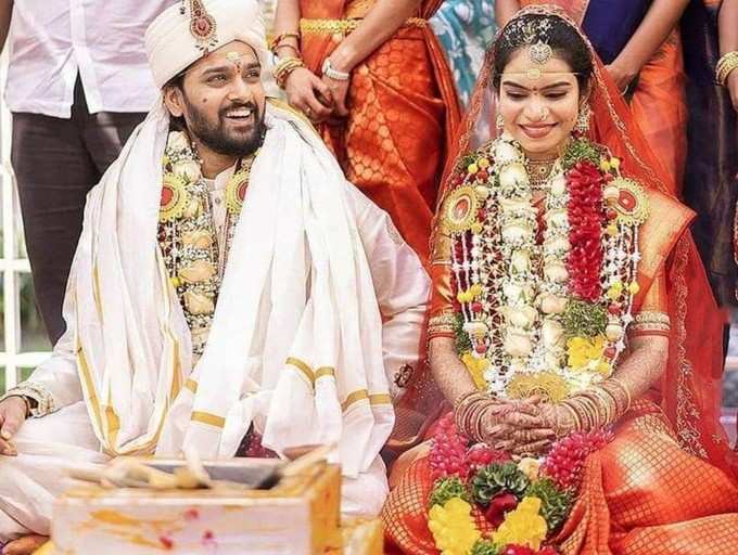 PICS: Sumanth Ashwin ties the knot with Deepika Raju in a fairytale  ceremony, opens up about his love story | The Times of India