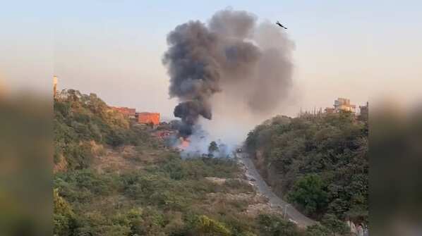 Fire in Aarey Colony