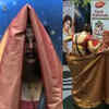 Abhinav draped a saree to Rakhi