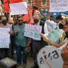 Article image for: 'Toolkit' case: Activists hold protest against <i class="tbold">disha ravi</i>'s arrest
