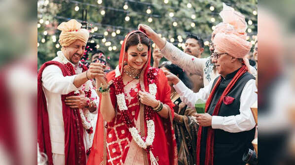 Post-wedding bliss!
