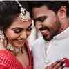 Article image for: Inside pictures from <i class="tbold">rebecca santhosh</i>'s intimate engagement