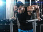 ​Focus on your tricep muscles