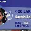 Sachin Baby in RCB
