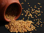 ​Soaked fenugreek seeds