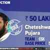 Chennai Super Kings opt for Cheteshwar Pujara