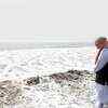 Article image for: Watch: Amit Shah enjoys beach time in South 24 Parganas