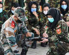 Women officers of Afghan National Army train in Chennai