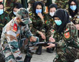 Women officers of Afghan National Army train in Chennai
