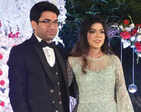 A glittering engagement for Shubhangee and Abhilash