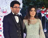 A glittering engagement for Shubhangee and Abhilash