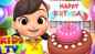English Nursery Rhymes: Kids Video Song in English 'Happy Birthday'