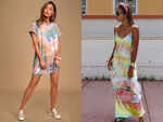 Tie-dye dresses are fun