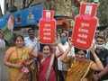 Protest against rising fuel prices