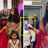 Article image for: Aishwarya Rai Bachchan looks ethereal in this traditional ensemble as she attends family wedding with Aaradhya and Abhishek Bachchan