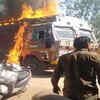Article image for: Watch: Indore driver takes burning truck to a secluded area, averts major mishap