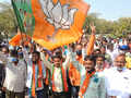 Civic polls: BJP celebrates victory in Ahmedabad