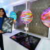 Article image for: Jaipurites attend an <i class="tbold">abstract art</i> exhibition