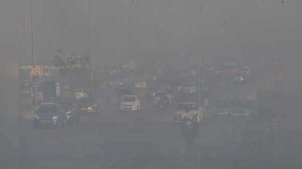 Low visibility near Kamothe
