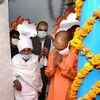 Article image for: <i class="tbold">chief minister yogi adityanath</i> at Sant Ravidas temple in Lucknow