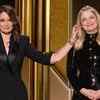 Hosts Tina Fey and Amy Poehler are keeping everyone entertained with their virtual act, at the 78th Annual Golden Globe Awards