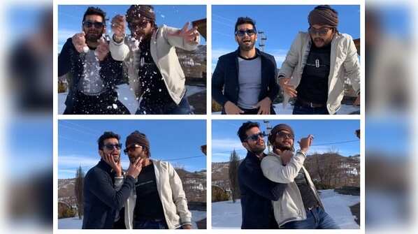 Old Buddies Diganth and Ganesh find enough and more time for their shenanigans