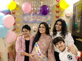 Lovely pictures from singer Harshdeep Kaur's baby shower ceremony