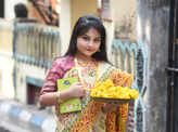 Tollywood kids celebrate Saraswati Puja in style