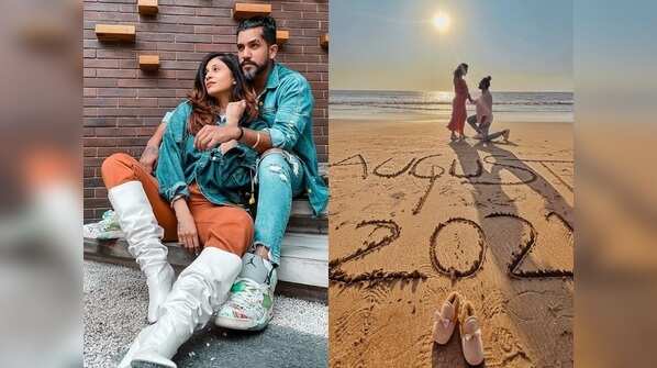 Kishwer Merchantt and Suyyash Rai
