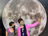Students attend the National Science Day celebration