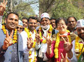 AAP celebrates victory in Delhi MCD bypolls