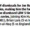 An unwanted record for Joe Root too