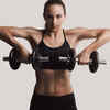 ​Dumbbell upright row