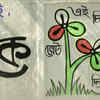 Article image for: Assembly elections fever goes high with wall graffiti on Kolkata streets