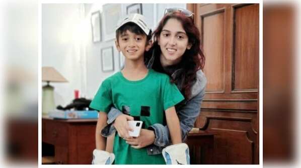 Ira Khan and Azad Khan