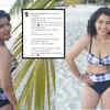 Article image for: 'Taarak Mehta Ka Ooltah Chashmah' famed Priya Ahuja writes an inspiring note on <i class="tbold">body positivity</i> as she flaunts her stretch marks in bikini