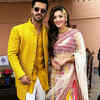 Article image for: Mehreen Pirzada gets engaged to beau <i class="tbold">Bhavya Bishnoi</i> in an intimate ceremony