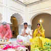 Article image for: Mehreen Pirzada gets engaged to beau <i class="tbold">Bhavya Bishnoi</i> in an intimate ceremony