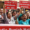 Article image for: Bank unions hold protest against privatisation