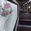 Mumbai: Suburban AC train's window glass damaged in stone pelting incident