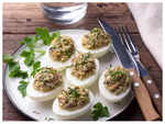 ​Mushroom Stuffed Eggs