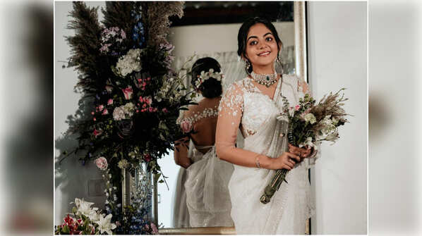 Ahaana Krishna the perfect bride moment