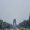 Article image for: A deserted view of historic India Gate, during a one-day nationwide Janata urfew imposed on March 22, 2020.